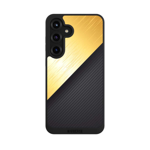 Samsung Galaxy S25+  NIVOpure Golden Metallic Look