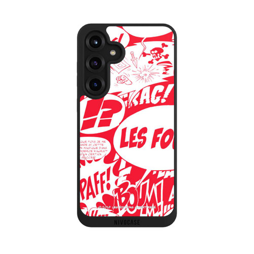 Samsung Galaxy S25+  NIVOpure Speech Bubbles Asterix Red