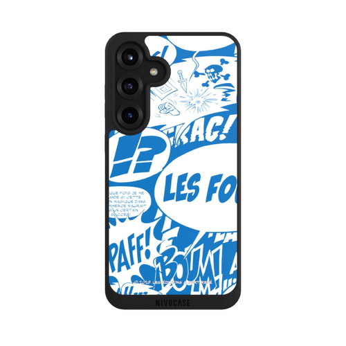 Samsung Galaxy S25+  NIVOpure Speech Bubbles Asterix Blue