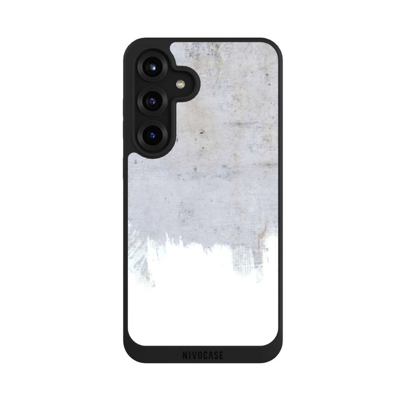 Galaxy S25 + NIVOpure Farbe auf Rohbeton