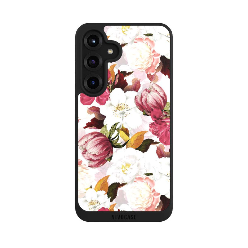 Galaxy S25 + NIVOpure Leichte mädchenhafte Blumen