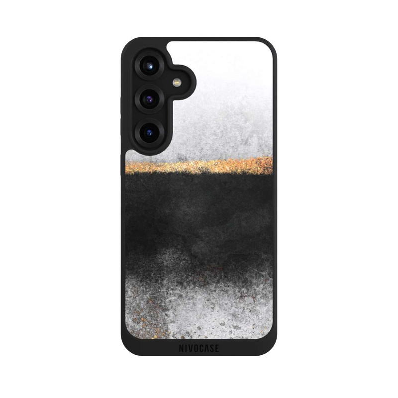 Galaxy S25 + NIVOpure Ruß und Golddruck