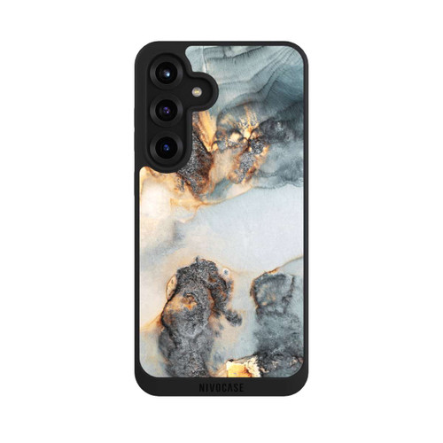 Samsung Galaxy S25+  NIVOpure Flutwellen Golddruck