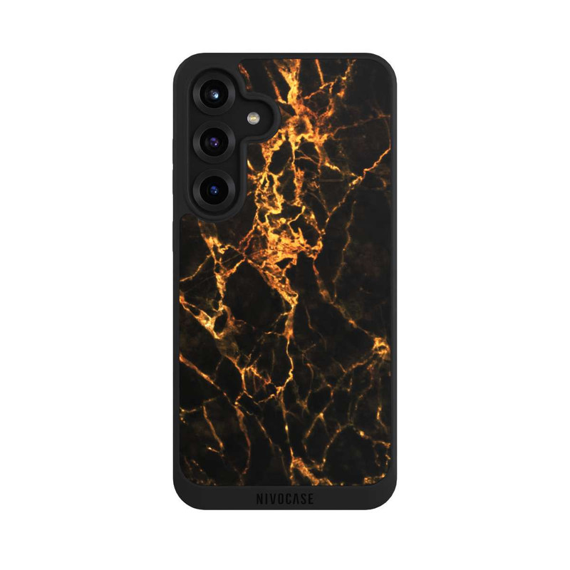Galaxy S25 + NIVOpure Golden marble