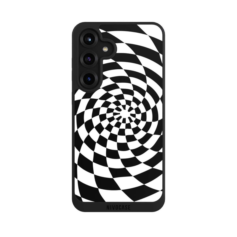 Galaxy S25 + NIVOpure Schwarz-Weiß Illusion