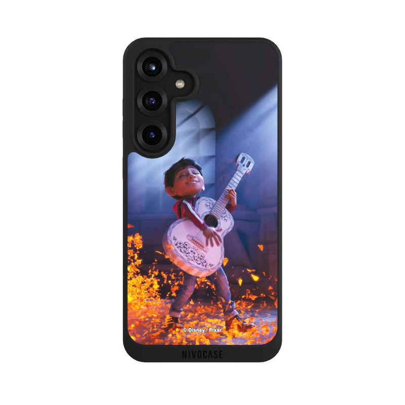 Galaxy S25 + NIVOpure Miguel Coco Gitarrenfilm-Szene