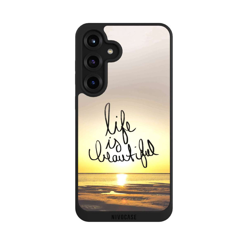 Galaxy S25 + NIVOpure Life Is Beautiful