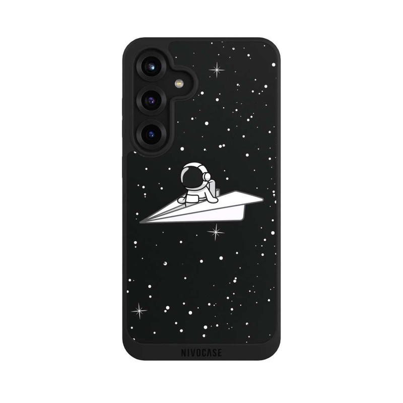 Galaxy S25 + NIVOpure Astronaut Paper Plane Comic