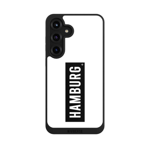 Samsung Galaxy S25+  NIVOpure HSV Hamburg Schwarz Weiss