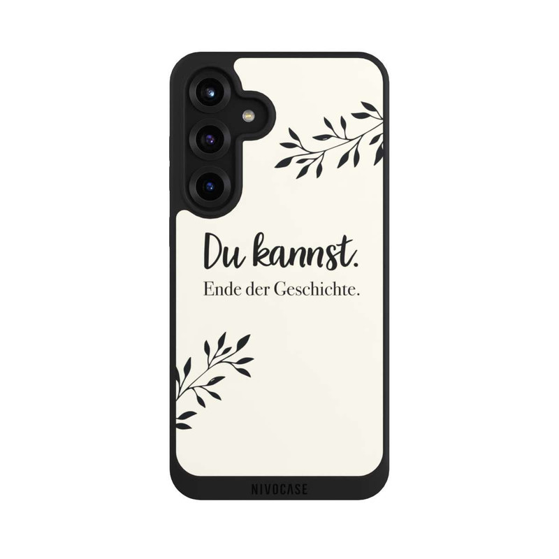 Galaxy S25 + NIVOpure Du Kannst. Ende der Geschichte