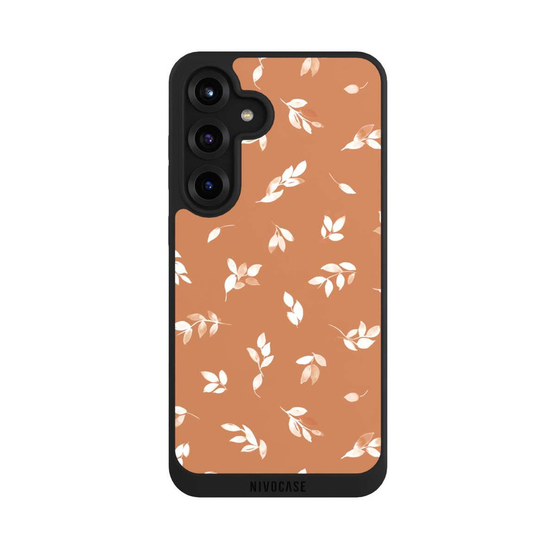 Galaxy S25 + NIVOpure Herbstblumen kupfer