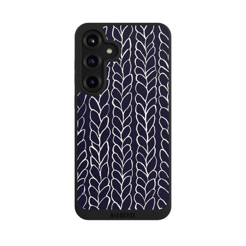 Samsung Galaxy S25+  NIVOpure gezeichnete Wollzöpfe Marine