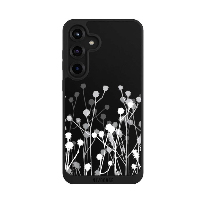 Galaxy S25 + NIVOpure minimalistische Blumen