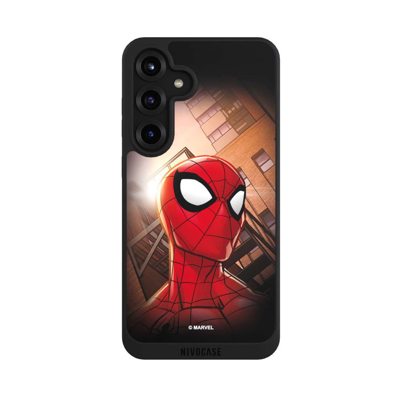 Galaxy S25 + NIVOpure Spider-Man City