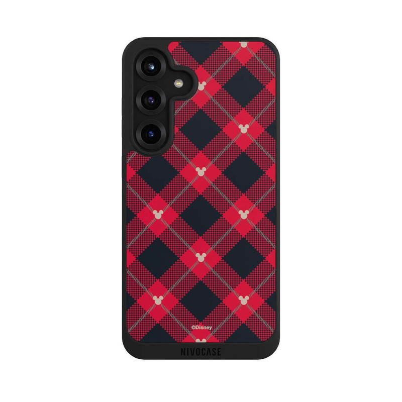 Galaxy S25 + NIVOpure Mickey Weihnachtsmuster Rot