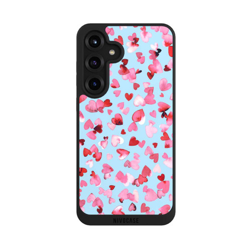 Samsung Galaxy S25+  NIVOpure Valentinstagsherzen in rosa blau