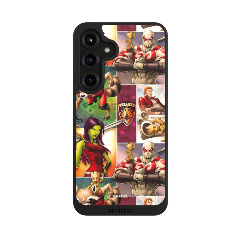 Galaxy S25 + NIVOpure Guardians of the Galaxy Comic Book Pattern