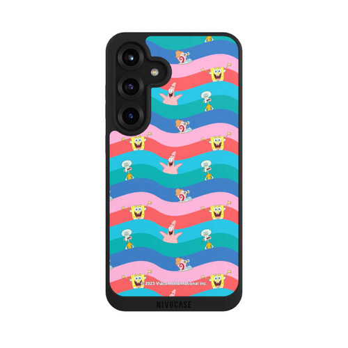 Samsung Galaxy S25+  NIVOpure Spongebob Friends Colorful Waves