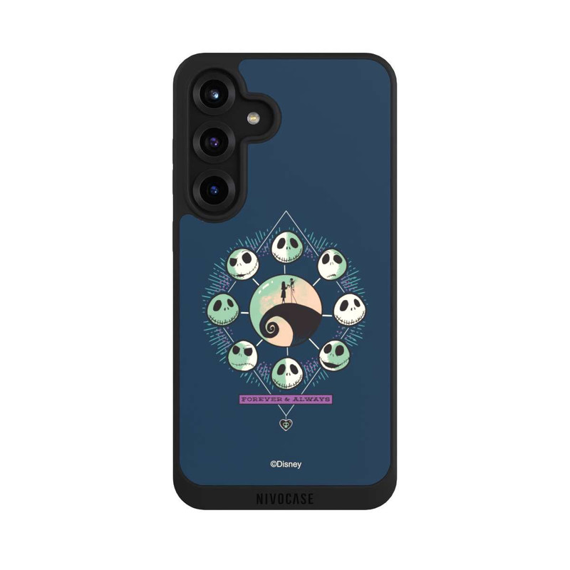 Galaxy S25 + NIVOpure Nightmare Before Christmas Jack and Sally Circle