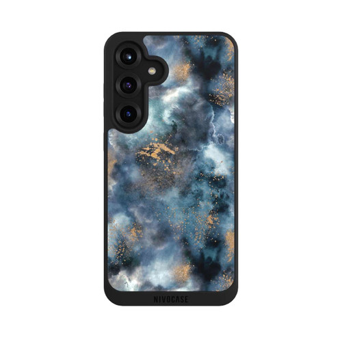 Samsung Galaxy S25+  NIVOpure Smoky Marble Watercolor Navy