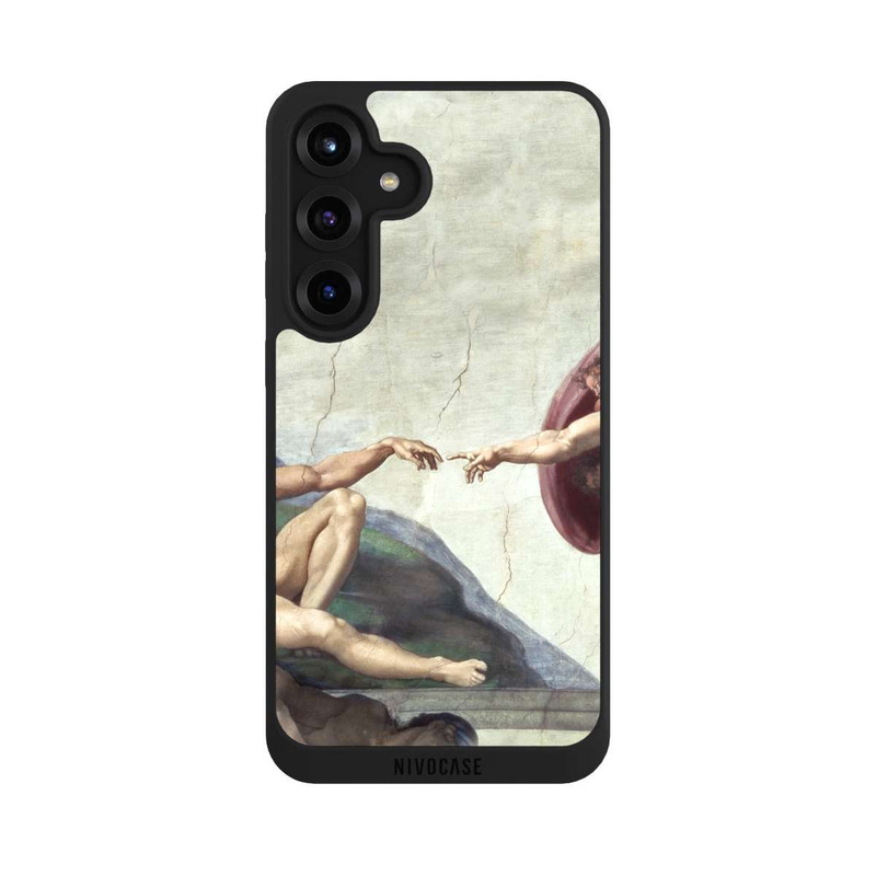 Galaxy S25 + NIVOpure Die Erschaffung Adams-Michelangelo (Buonarroti)