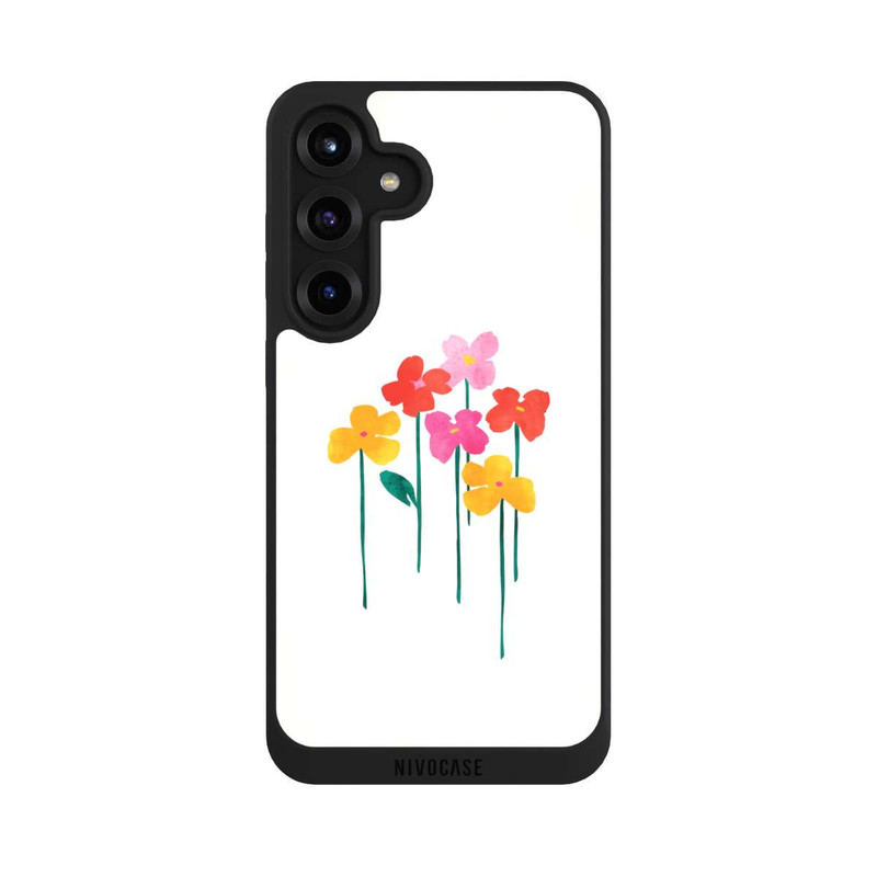 Galaxy S25 + NIVOpure Kleine glückliche Blumen