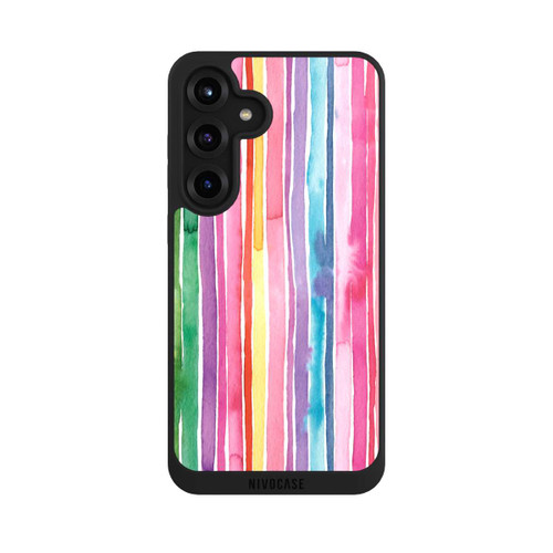 Samsung Galaxy S25+  NIVOpure Camouflage Regenbogenstreifen
