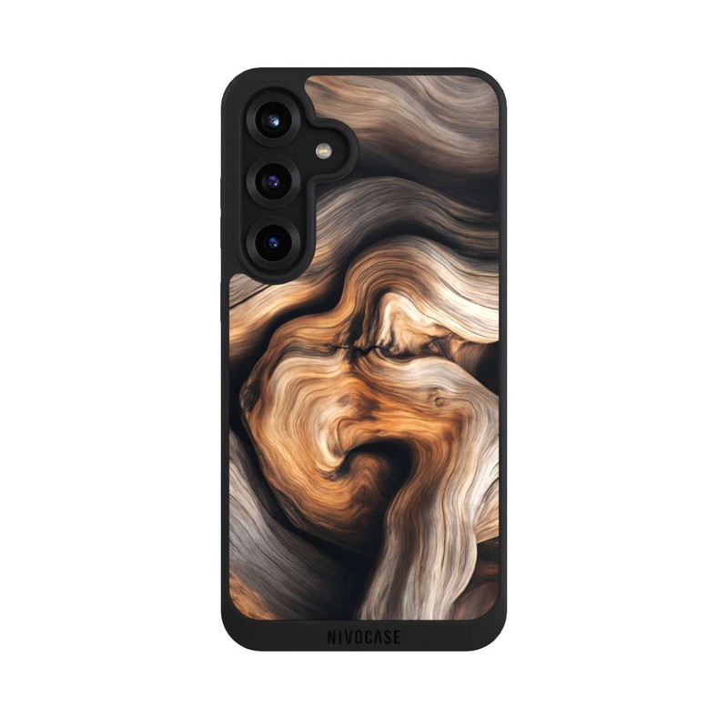 Galaxy S25 + NIVOpure Rustic Wood