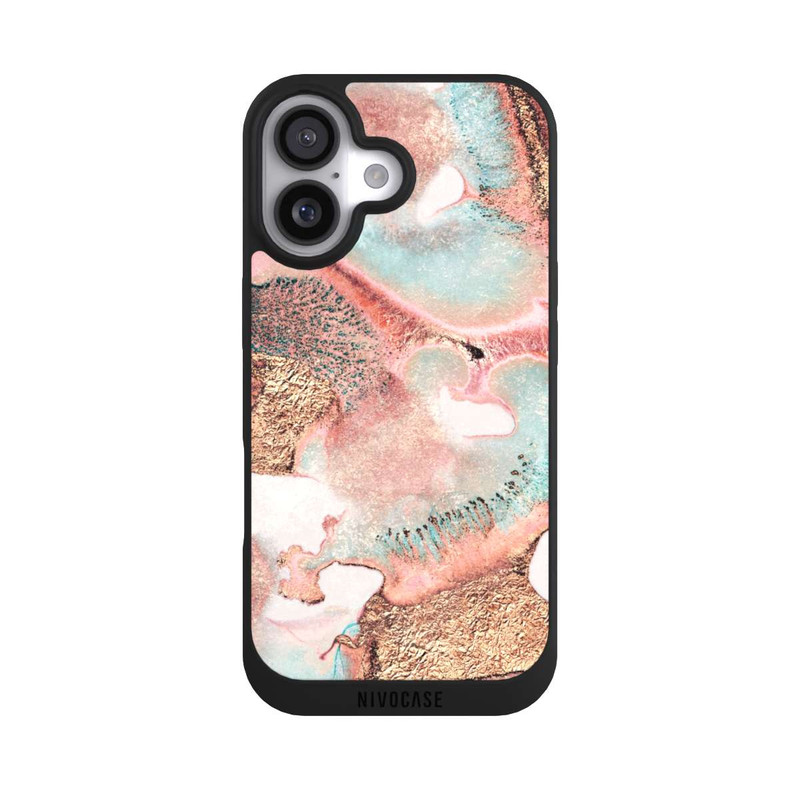 iPhone 17 NIVOpure Pretty Ink Gold Print