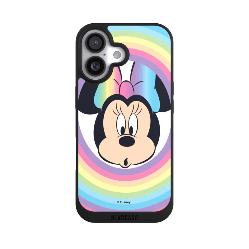 iPhone 17 NIVOpure Minnie Arc-en-ciel Rond