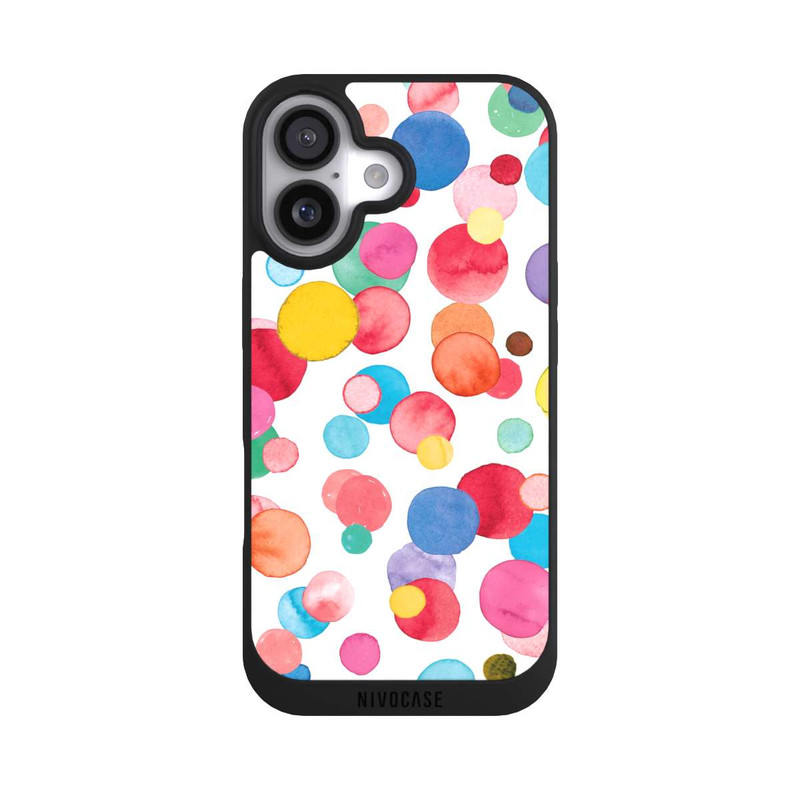 iPhone 17 NIVOpure Aquarelle à pois d’été
