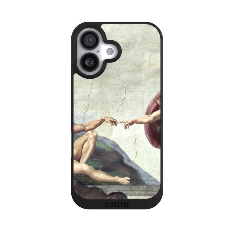 iPhone 17 NIVOpure La Création d'Adam-Michel-Ange (Buonarroti)