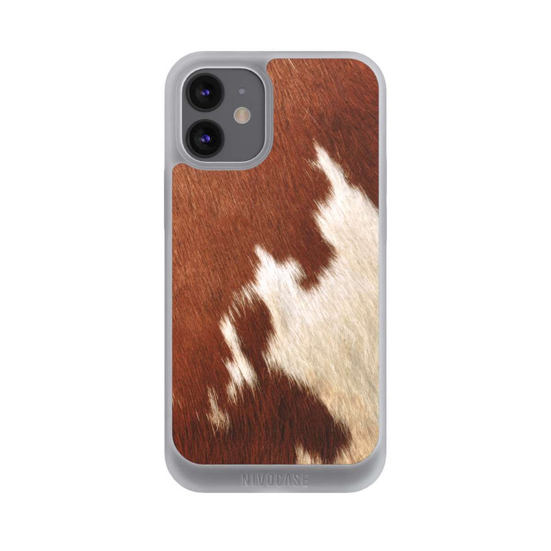 iPhone 12 mini NIVOpure Kuhfell Look