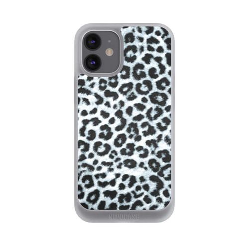 Apple iPhone 12 mini NIVOpure Leopard Fur Grey