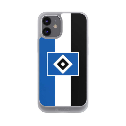 Apple iPhone 12 mini NIVOpure HSV Streifen - Blau-Weiß-Schwarz