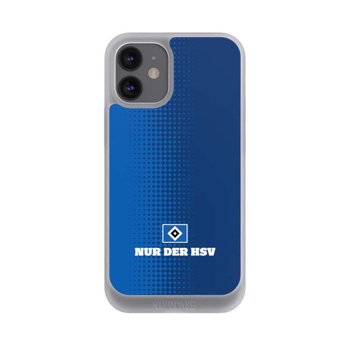 Apple iPhone 12 mini NIVOpure Nur der HSV - Rautenraster Blau