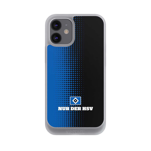 Apple iPhone 12 mini NIVOpure Nur der HSV - Rautenraster Schwarz