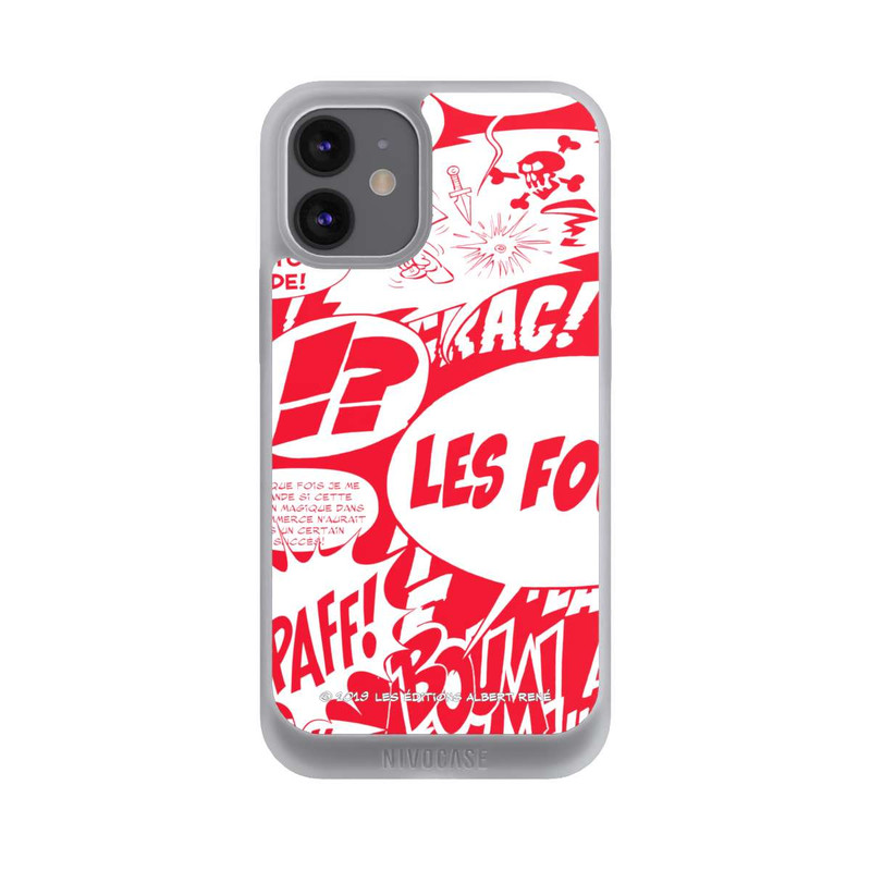 iPhone 12 mini NIVOpure Sprechblasen Asterix Rot