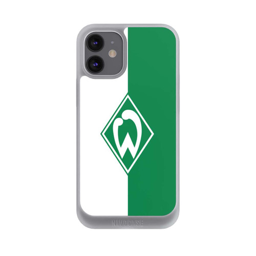 Apple iPhone 12 mini NIVOpure Weiß-Grün - Werder Bremen