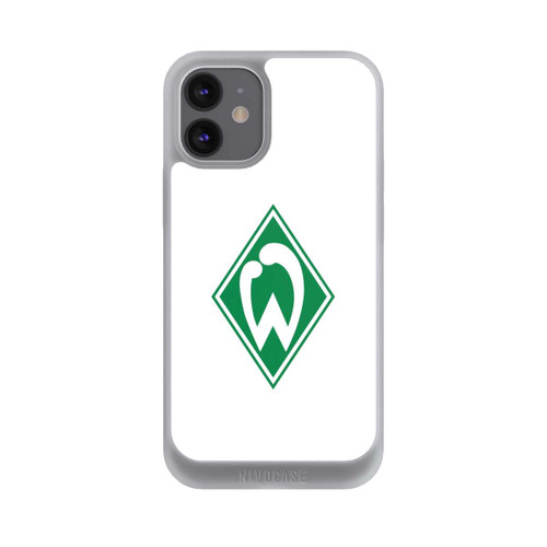 Apple iPhone 12 mini NIVOpure Logo auf Weiß - Werder Bremen