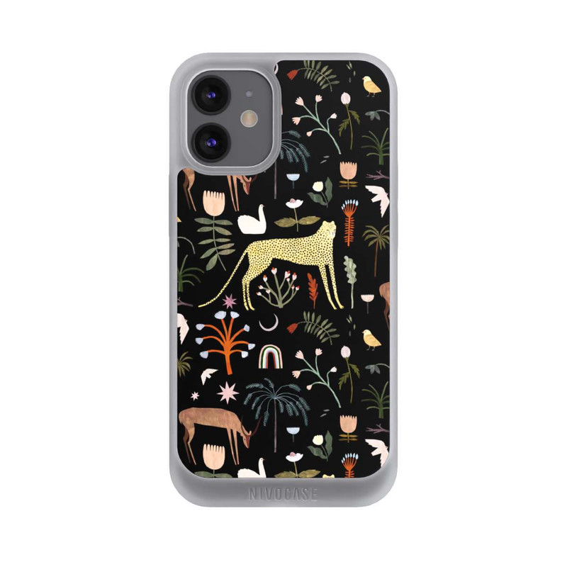 iPhone 12 mini NIVOpure Wilde Gartenbuchstaben von Léa Le Pivert