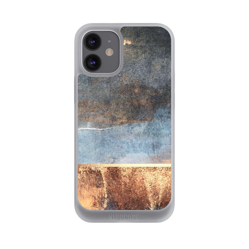 iPhone 12 mini NIVOpure Sturm Golddruck