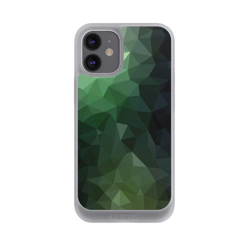 Apple iPhone 12 mini NIVOpure Polygonal Mosaic Green