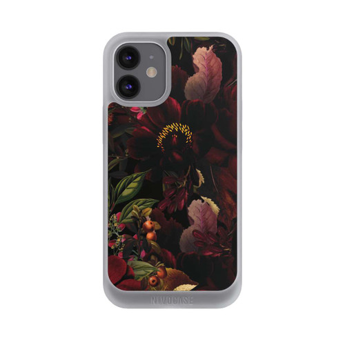 Apple iPhone 12 mini NIVOpure Dunkle Rote Vintage Barock Rosen