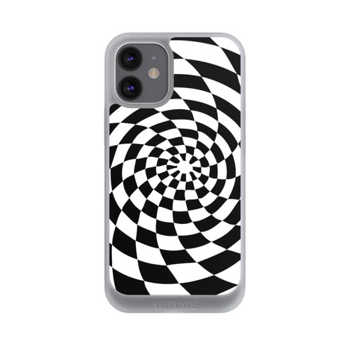 Apple iPhone 12 mini NIVOpure Schwarz-Weiß Illusion