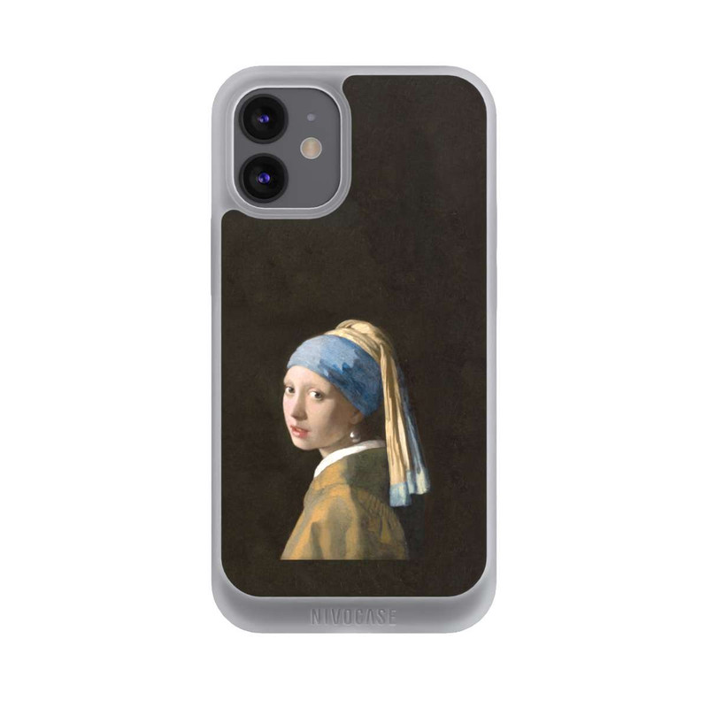 iPhone 12 mini NIVOpure Das Mädchen mit dem Perlenohrring von Johannes Vermeer