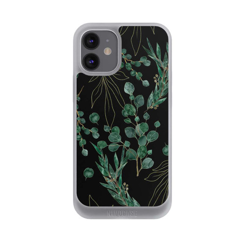 Apple iPhone 12 mini NIVOpure Eukalyptusblätter schwarz