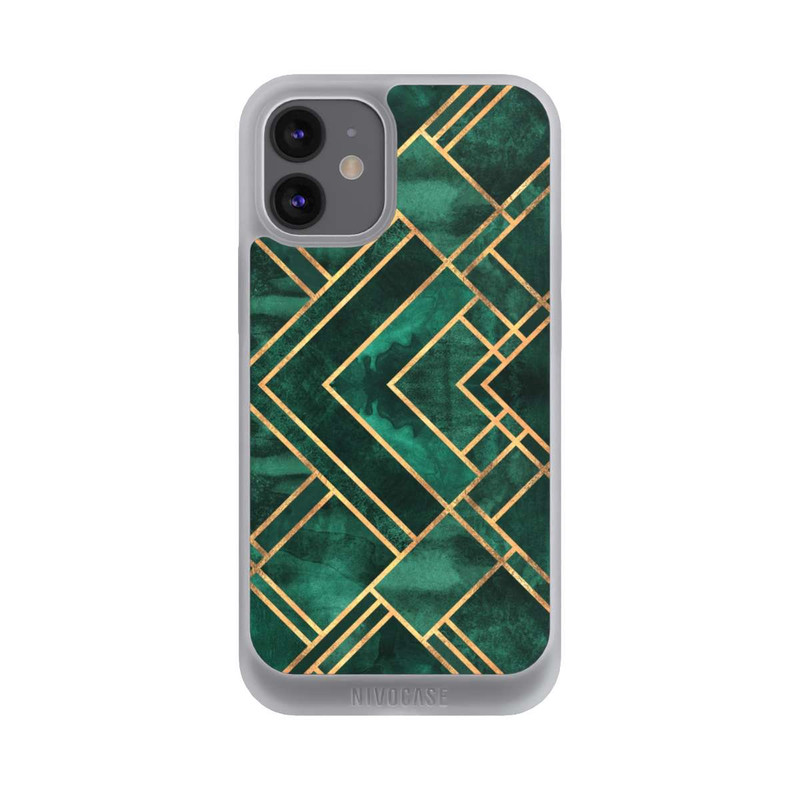 iPhone 12 mini NIVOpure Grüne Blöcke