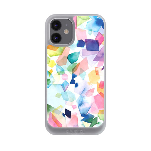 Apple iPhone 12 mini NIVOpure Colorful Watercolor Gems Diamonds