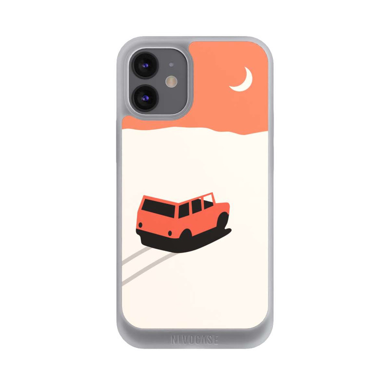 iPhone 12 mini NIVOpure Auto in der Wüste